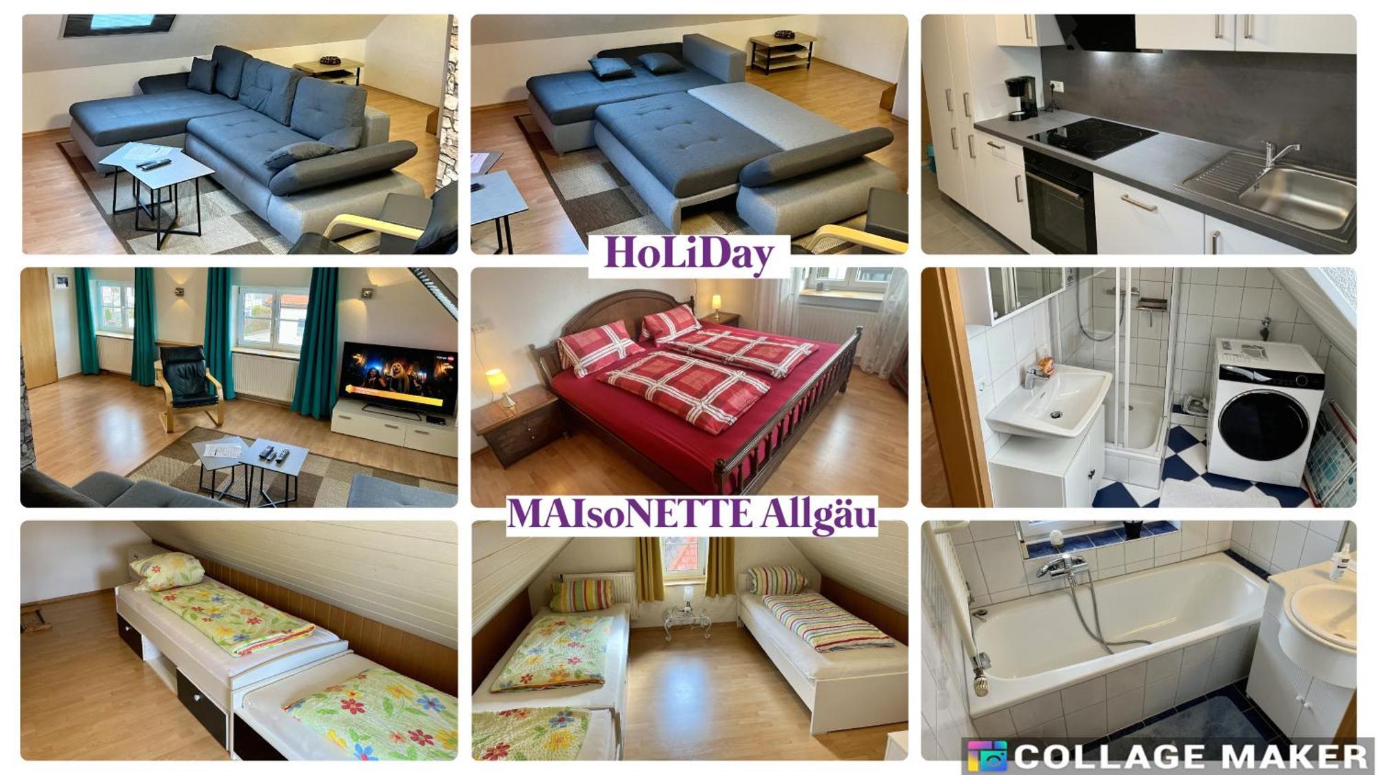 Fewo Holiday Maisonette Allgaeu オットーベウーレン エクステリア 写真